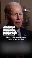 President Biden’s marijuana pardons