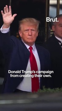 Trump creates fake mugshot t-shirts