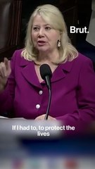 This Republican talked about shooting her grandkids “as a last resort” in order to protect them while debating a bill on gun control …