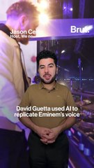 David Guetta deepfakes Eminem's voice
