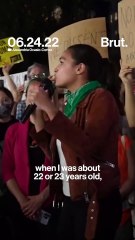 AOC addresses abortion rights rally