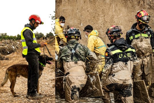 La misión de la UME en València tras la DANA: contamos desde dentro los trabajos de búsqueda, recuperación y limpieza