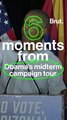 Barack Obama's best moments from the midterm tour