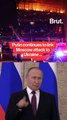 Putin continues to link the Moscow concert attack to Ukraine