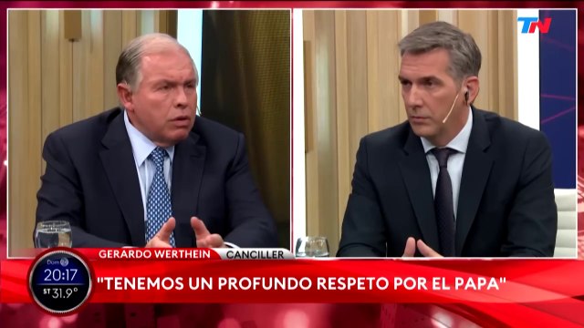 Werthein no asistirá a la reunión con el Papa Francisco por los 40 años del Tratado de Paz con Chile