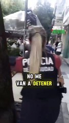 "Los ricos no vamos presos": el hombre que agredió a una manifestación