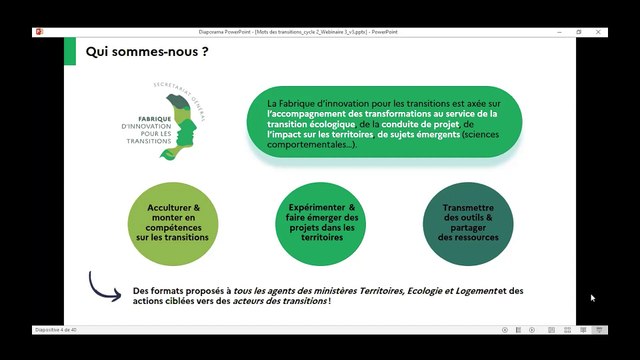 Les mots des transitions | Webinaire 3 : Résilience émotionnelle (Cycle 2 : Eco-anxiété, Solastalgie et Résilience émotionnelle )