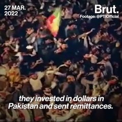 Imran Khan's show of strength ahead of no-trust vote