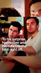 Guy takes mom along on his date