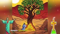 Kids Bible Stories | Moses and the Burning Bush A Nighttime Miracle