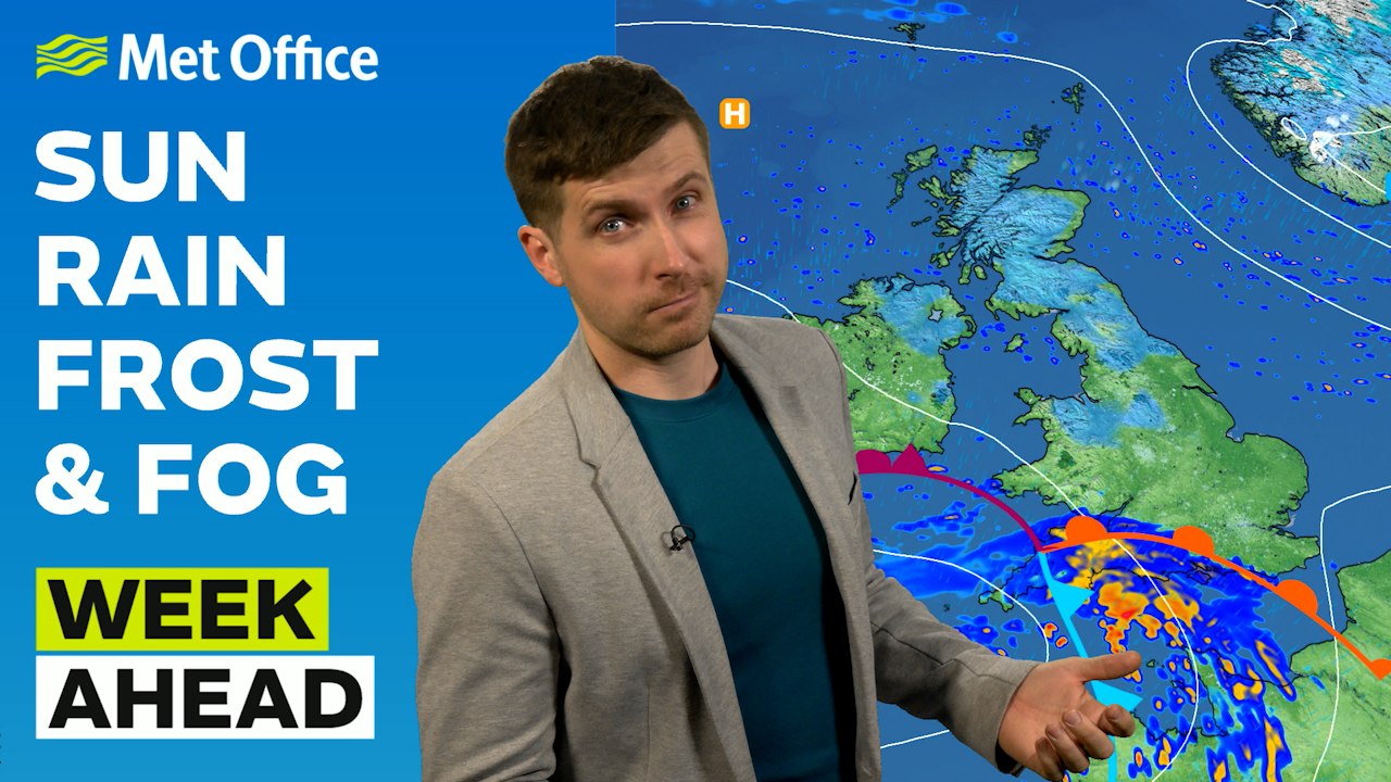 Week Ahead 25/11/2024 – Mixed bag to end autumn – Met Office weather forecast UK