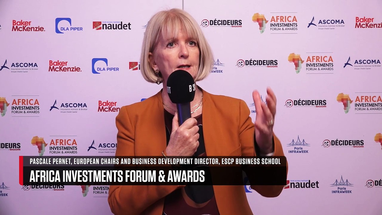AFRICA INVESTMENTS FORUM & AWARDS - INTERVIEW : Pascale Pernet (ESCP Business School)