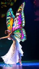 The Girl transformed into a Butterfly on AGT  #americagottalent #agt #talent