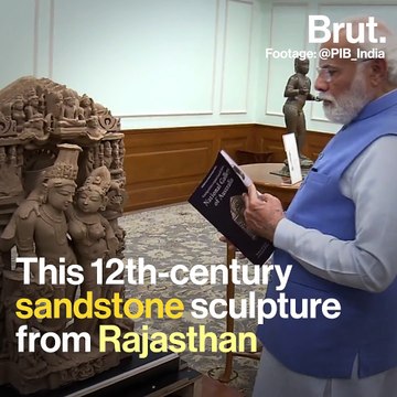 Stolen artefacts returned to India