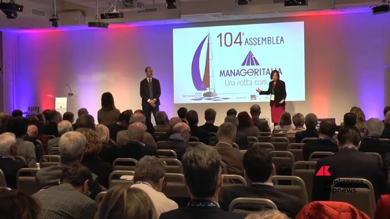 Lavoro, 104°Assemblea nazionale di Manageritalia: squilibrio fiscale al centro del dibattito