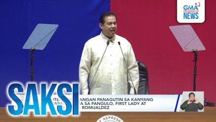VP Duterte, kailangan panagutin sa kanyang binitiwang banta sa Pangulo, First Lady at House Speaker -- Romualdez | Saksi