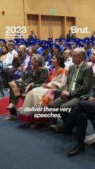 The heartwarming graduation speech that went viral