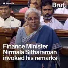 When Sitharaman echoed Rajan in Parliament