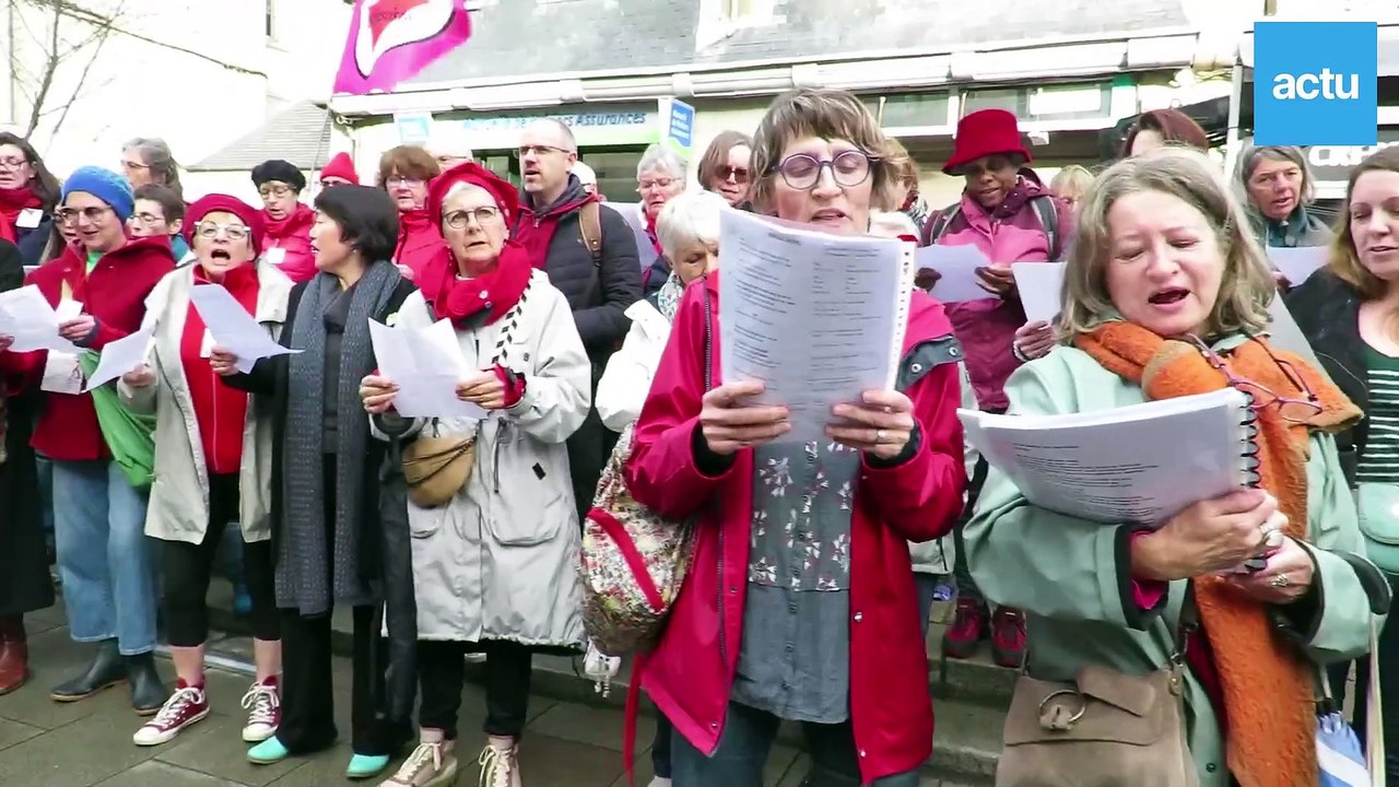 Lannion : chanson pour lutter contre les violen...
