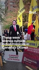 Pro-Khalistan protests outside Indian missions in Canada