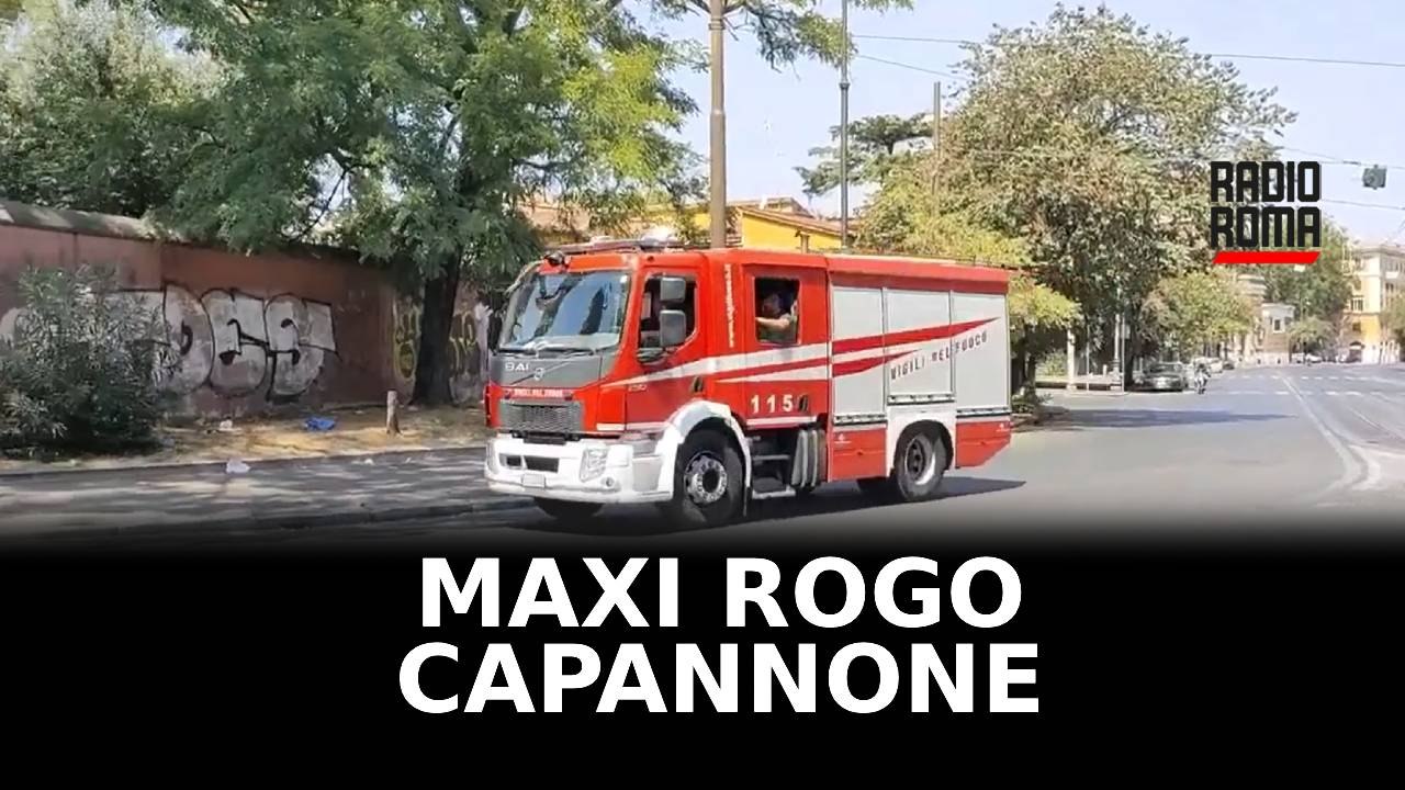 50 persone occupate nel maxi rogo del capannone occupato a Roma