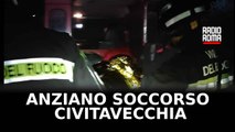 Intrappolato in pozza fango, anziano soccorso a Civitavecchia