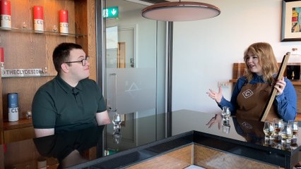 We learn how to taste whisky at Glasgow’s Clydeside Distillery