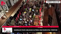Diyarbakır'da kadınlar polis ablukası altında Keçi Burcu'na yürüyor