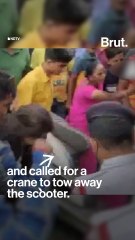 The story behind the viral cop “assault” in Delhi