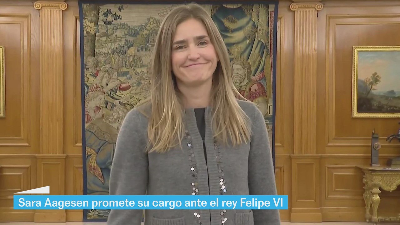 Teresa Ribera le traspasa la cartera a Sara Aagesen