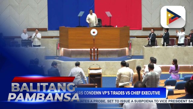 Lower House adopts resolution expressing support to PBBM amid VP Duterte’s threats