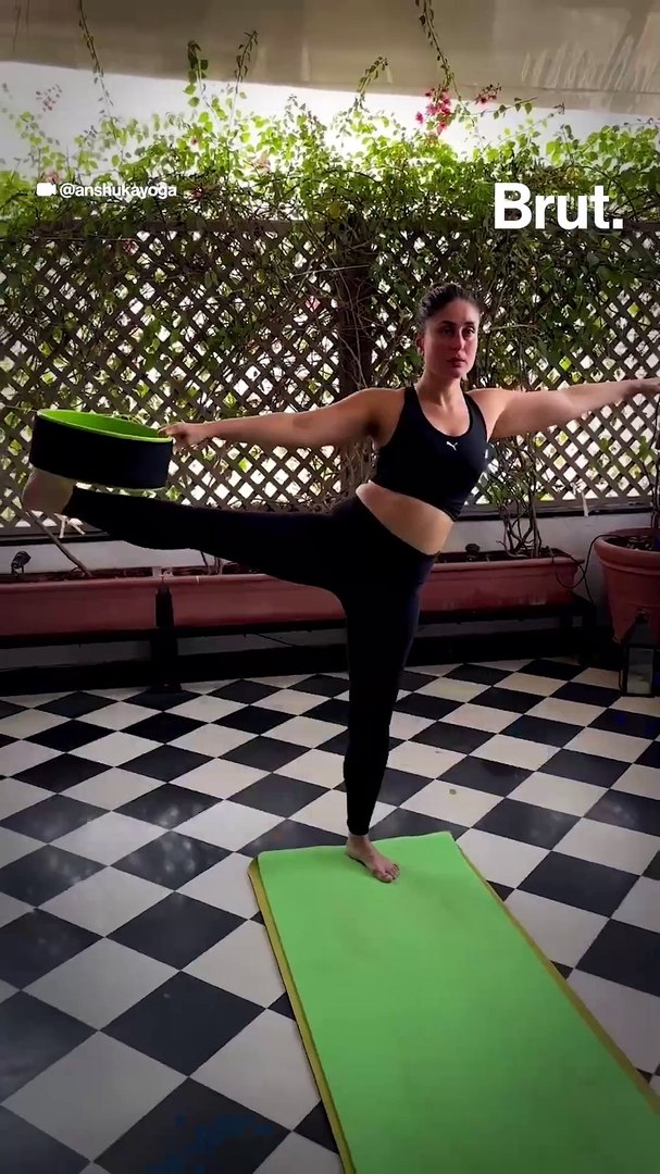 ⁣Quick yoga poses at home ft. celebrity trainer Anshuka