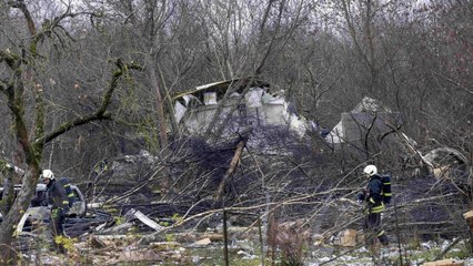 Muere un piloto español al estrellarse un avión de carga en una zona residencial de Vilna (Lituania)