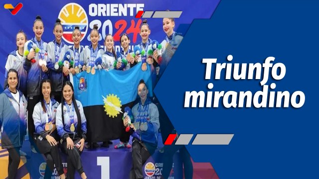 Deportes VTV | Miranda ganadores indiscutibles de los Juegos Nacionales Oriente 2024