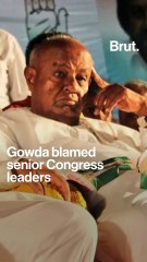 Congressmen wanted to destroy JD(S): Deve Gowda