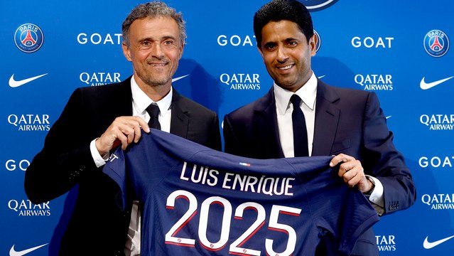 PSG: Nasser Al-Khelaïfi desmiente la salida de Luis Enrique del equipo