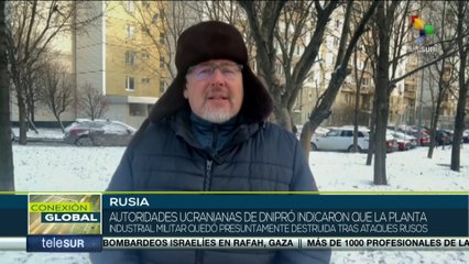 Planta militar ucraniana fue objetivo del misil balístico ruso