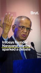 Narayana Murthy wants you to put in more hours at work