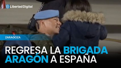 La Brigada Aragón regresa a España tras seis meses de misión en Líbano