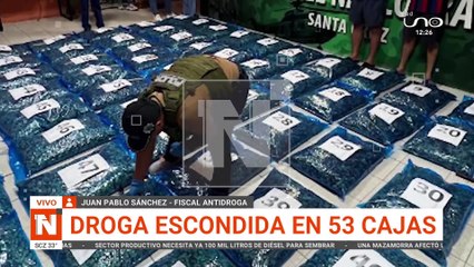 Encontraron droga camuflada en almendras