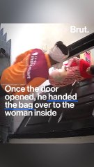 Another delivery agent theft caught on camera