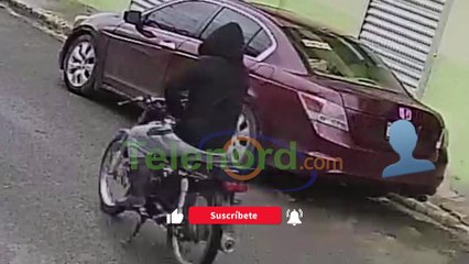 Hombre robó y amenazó a mujer que atiende banca de lotería en SFM