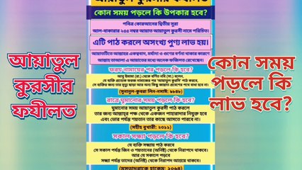 আয়াতুল কুরসী পাঠ করার ফযীলত। #দুআ #দোয়া #dua #duaandwazaif #hadis #hadith #আয়াতুল_কুরসি #ayatulkursi#ayat