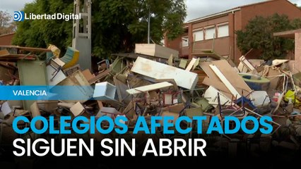 Protestas de padres por el retraso en la reapertura de colegios afectados por la DANA