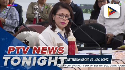 House panel extends contempt, detention order vs. Usec. Lopez