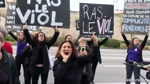Le femministe per Gis?le Pelicot e altre vittime: 20 anni per tutti