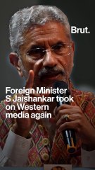 Jaishankar hits out at the West again