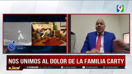 Héctor Gómez, Lamenta la muerte de Ricardo Carty | El Show del Mediodía
