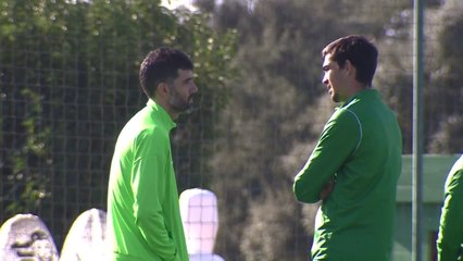 Sporting train ahead of UCL clash with Arsenal