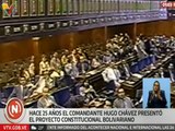 Venezuela conmemora 25 años de la presentación del Proyecto Constitucional Bolivariano